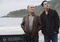 Robert Duvall y el director de "Get Low", Aaron Schneider